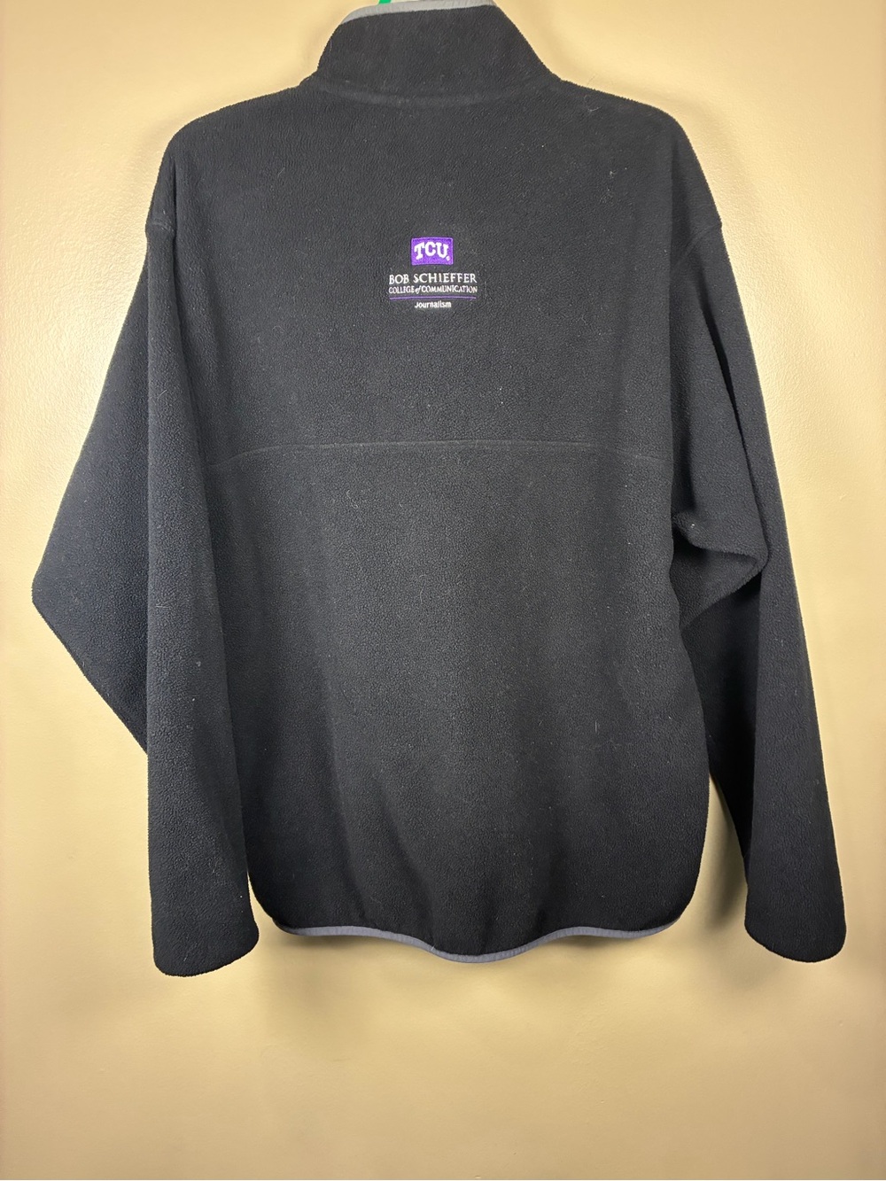 VTG Patagonia Synchilla T Snap Lightweight Fleece Company Logo Pullover Sweat - Picture 9 of 10